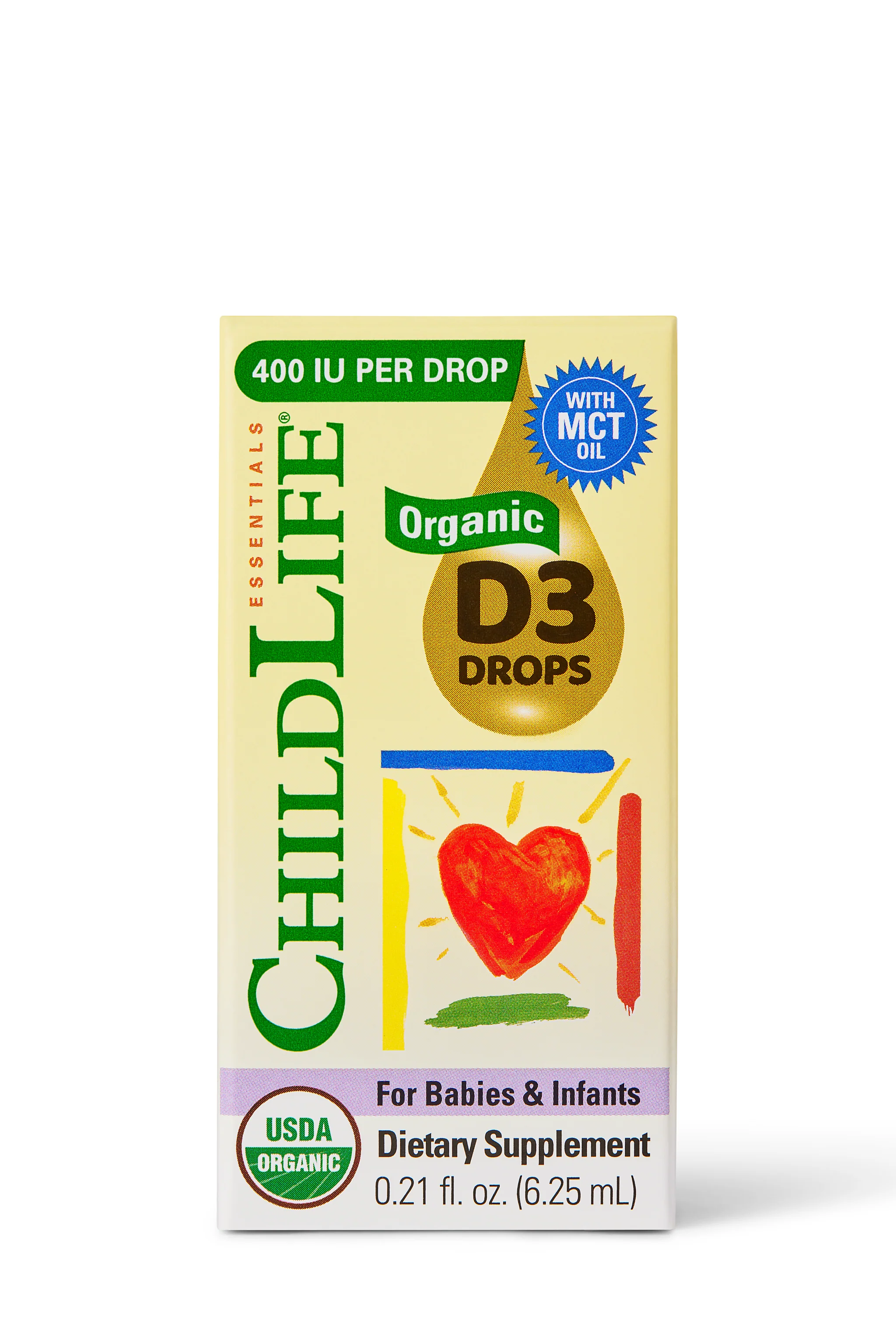 SECOM Organic Vitamin D3 400UI Picaturi x 6,25ml