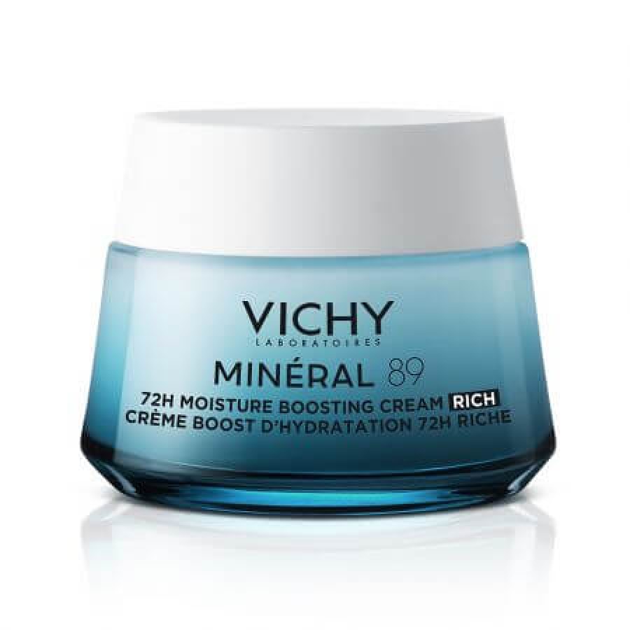 Vichy Mineral 89 crema intens hidratanta ten uscat x 50ml