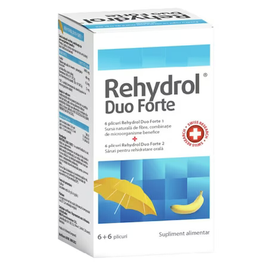 Rehydrol Duo Forte 6+6 plicuri