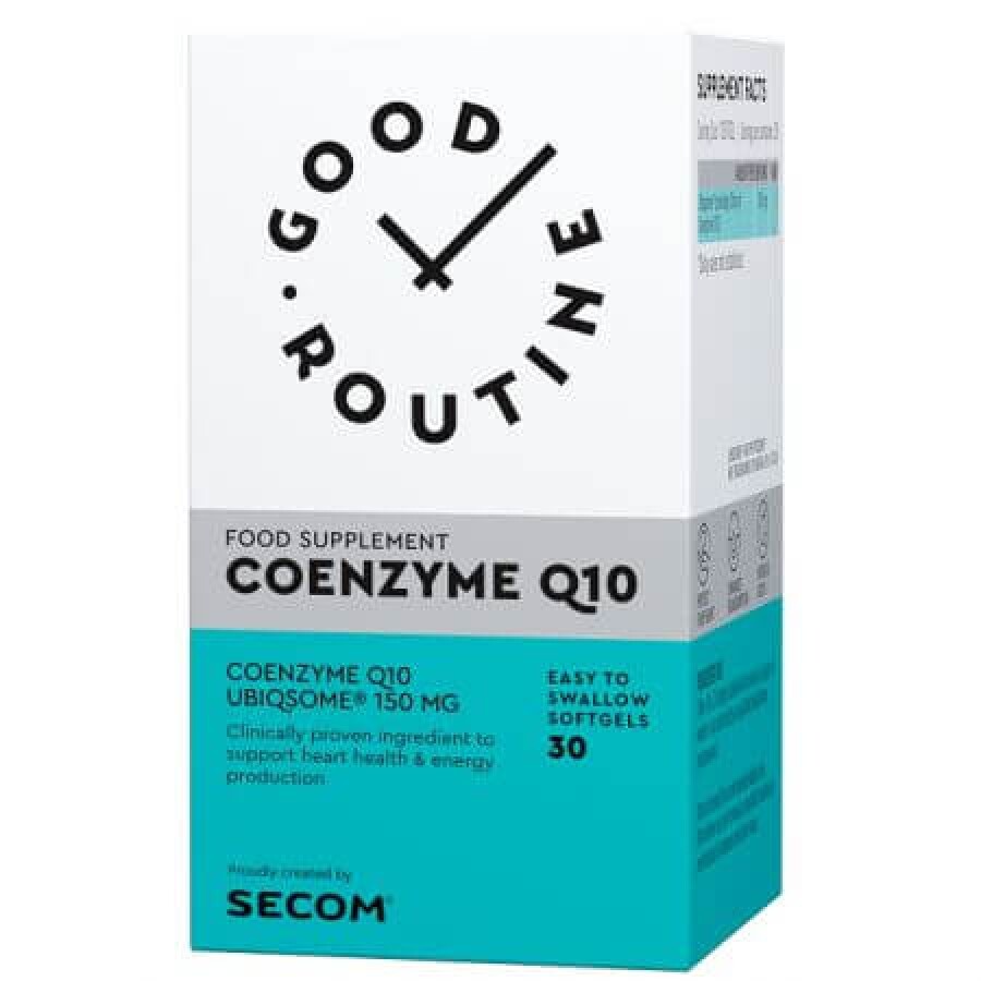 SECOM Coenzyme Q10 x 30 capsule (Good Routine)