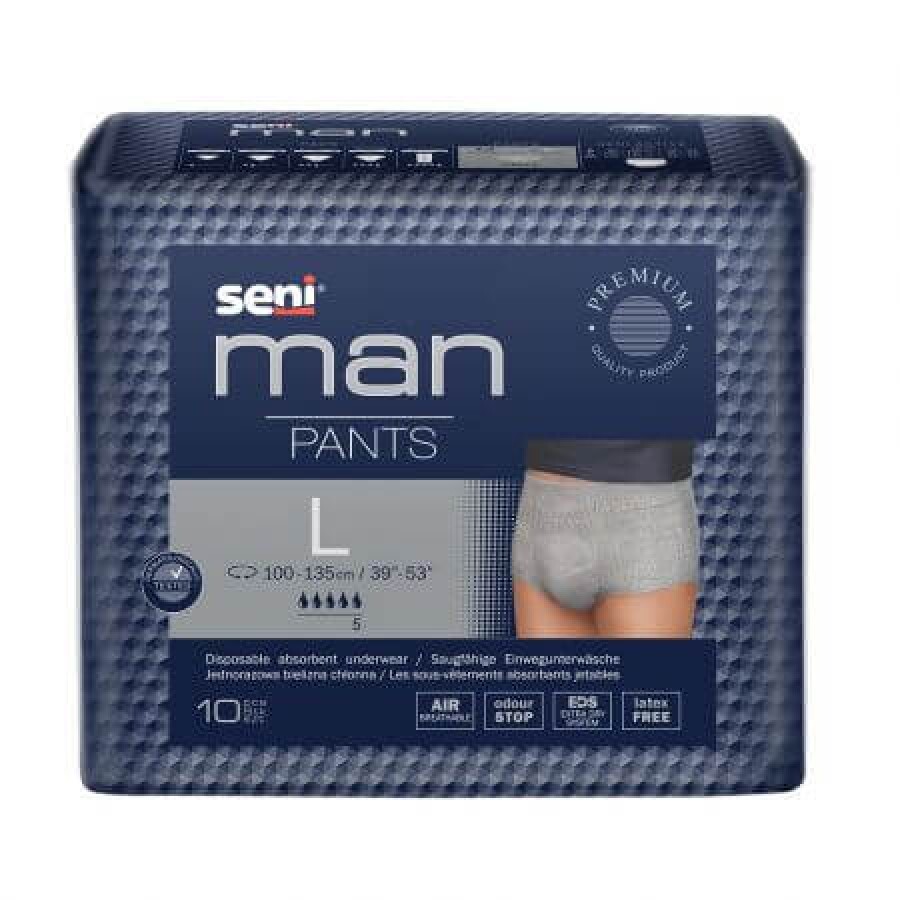SENI Man Pants L x 10 bucati