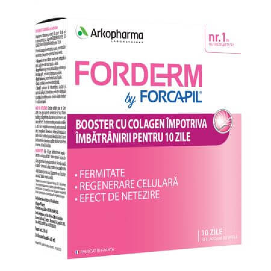 Fordem Forcapil Booster colagen impotriva imbatranirii x 10 fiole