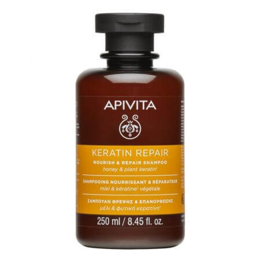 APIVITA Hair sampon reparator cu keratina x 250ml