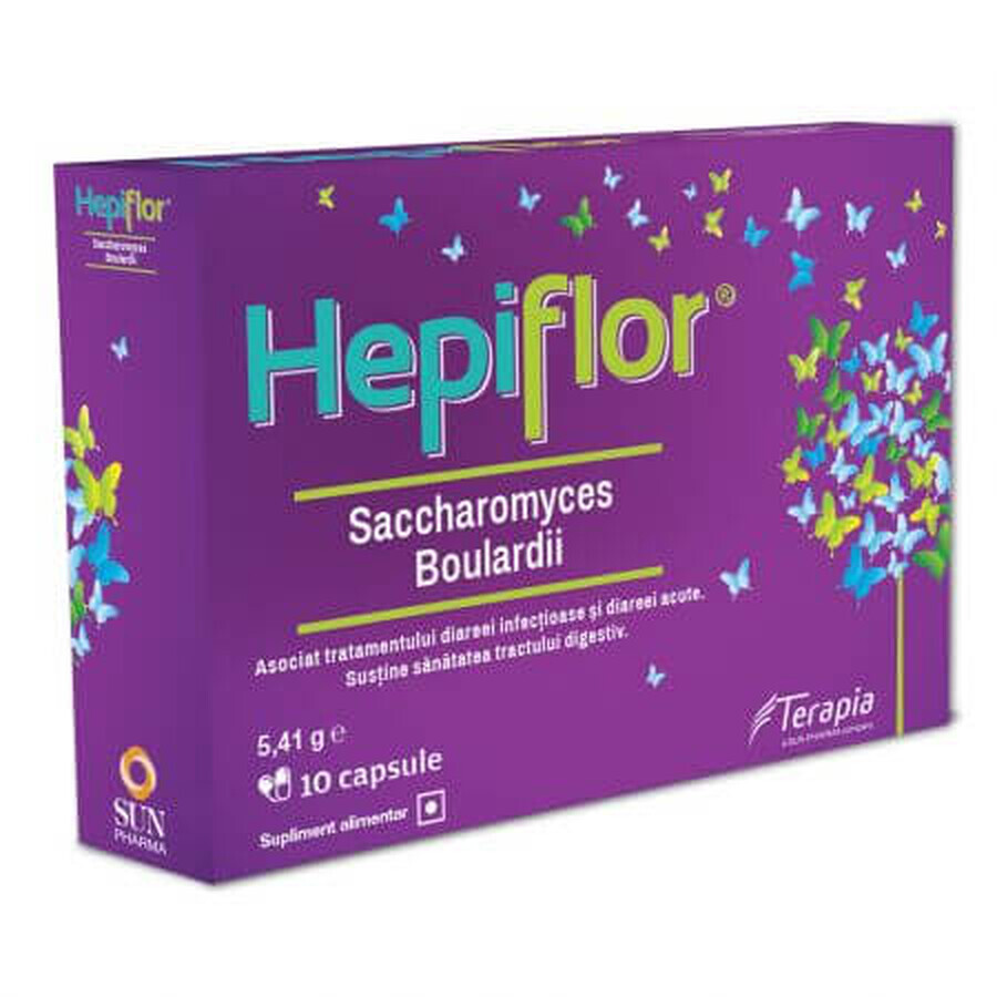 Hepiflor Saccharomyces B x 10 capsule