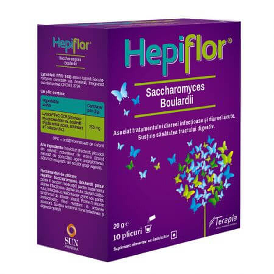 Hepiflor Saccharomyces B x 10 plicuri