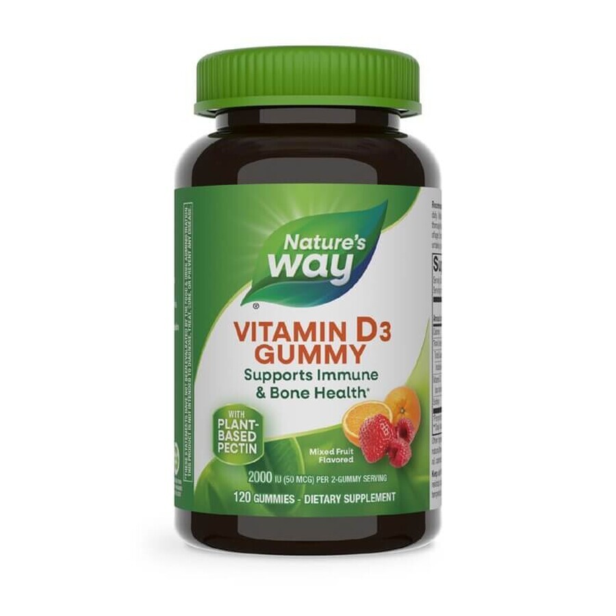SECOM Vitamin D3 Gummies x 120 jeleuri