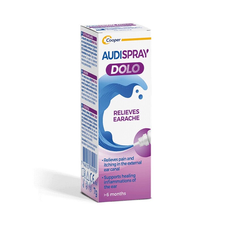 Audispray Dolo picaturi urechi x 7g