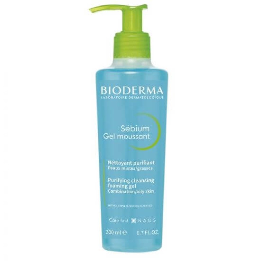 BIODERMA Sebium gel spumant x 200ml