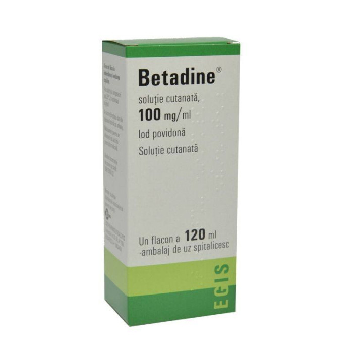Betadine 10% sol ext x 120ml