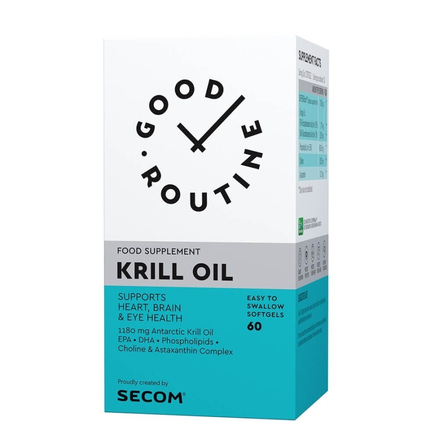 SECOM Krill oil x 60 capsule (Good Routine)
