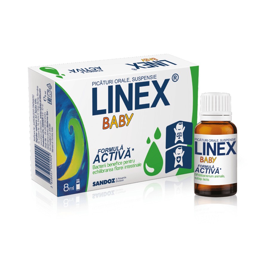 Linex baby picaturi orale x 8ml