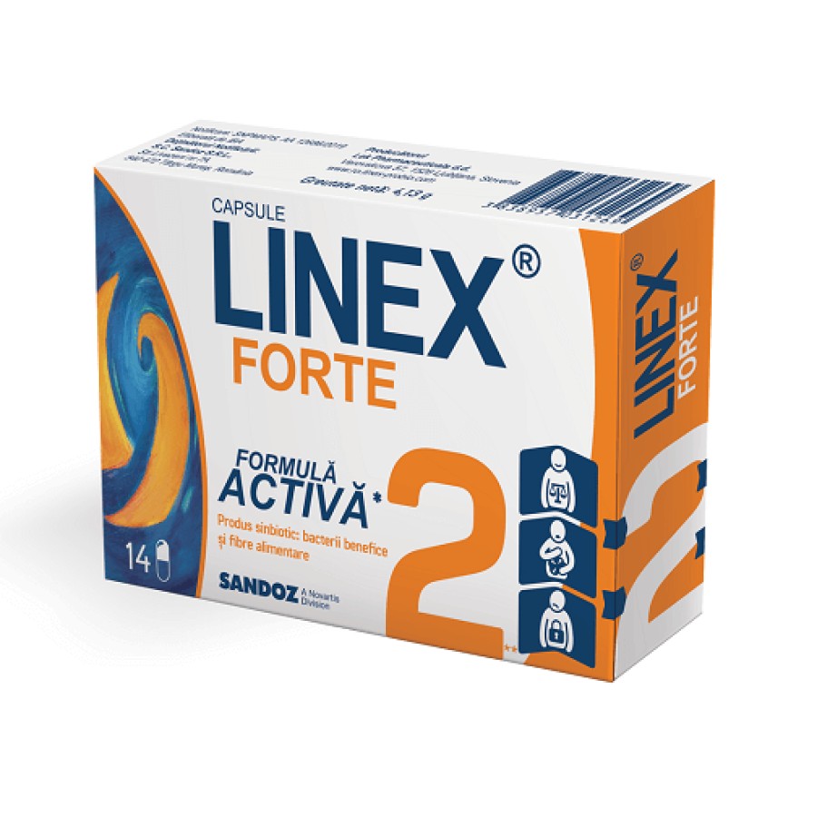 Linex forte 60mg x 14 capsule