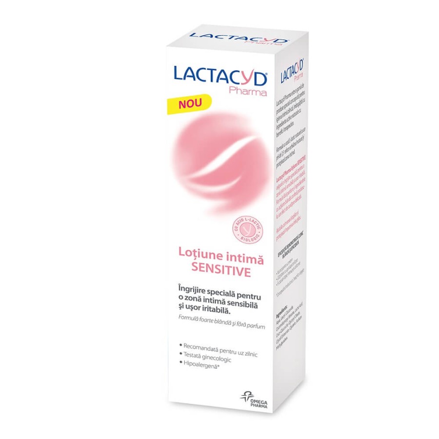 LACTACYD Sensitive lotiune x 250ml