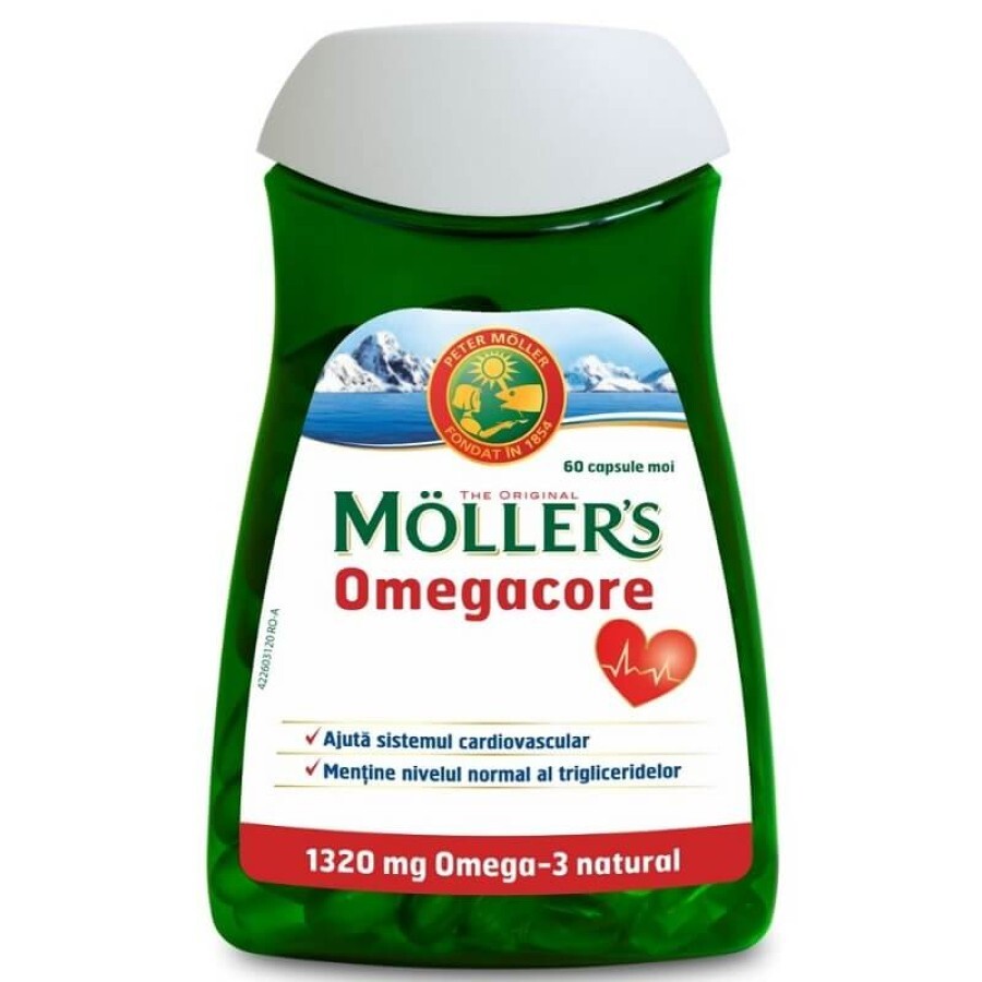 Mollers Omegacore x 60 capsule