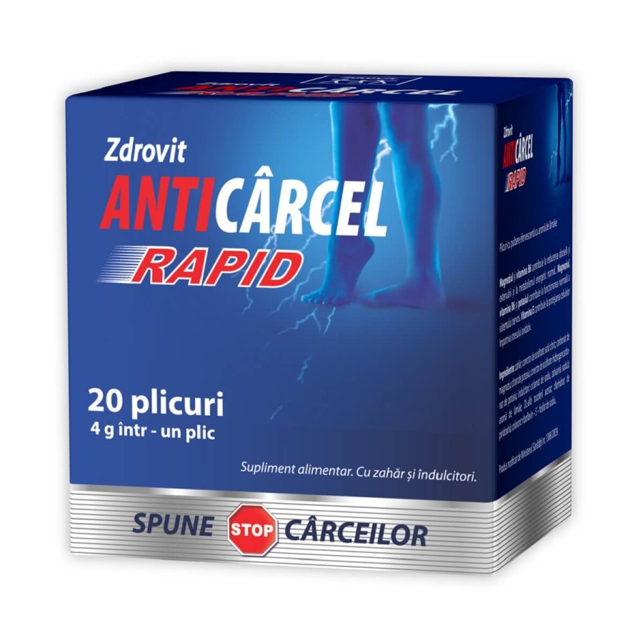 Zdrovit Anticarcel Rapid x 20 plicuri