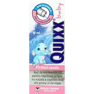 Quixx baby picaturi nazale izotonice x 10ml