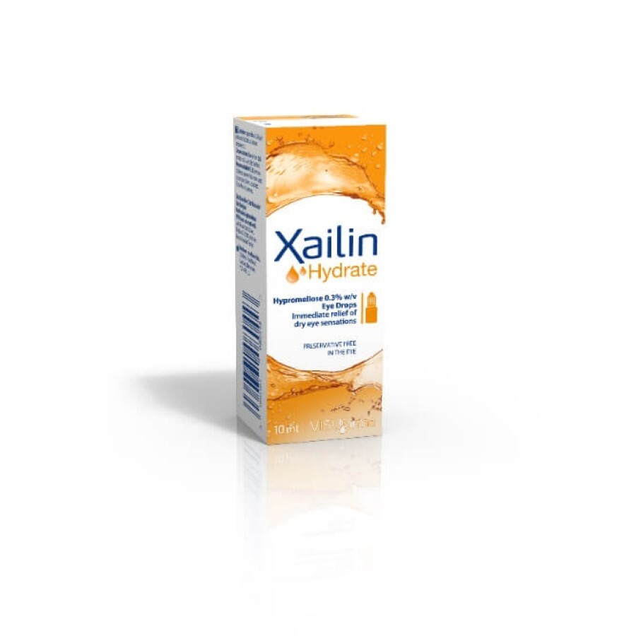 Xailin Hydrate picaturi oftalmice x 10ml