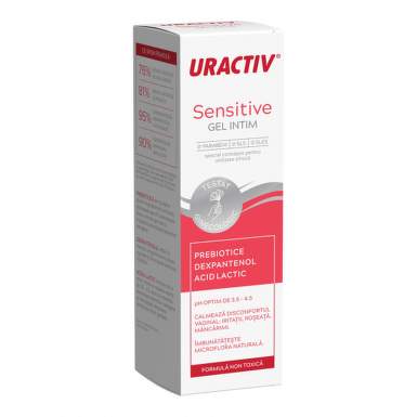 Uractiv Sensitive gel intim x 200ml