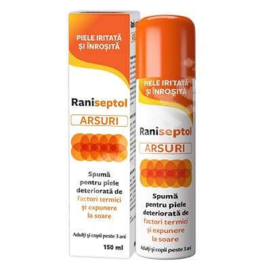 Zdrovit Raniseptol arsuri spuma x 150ml