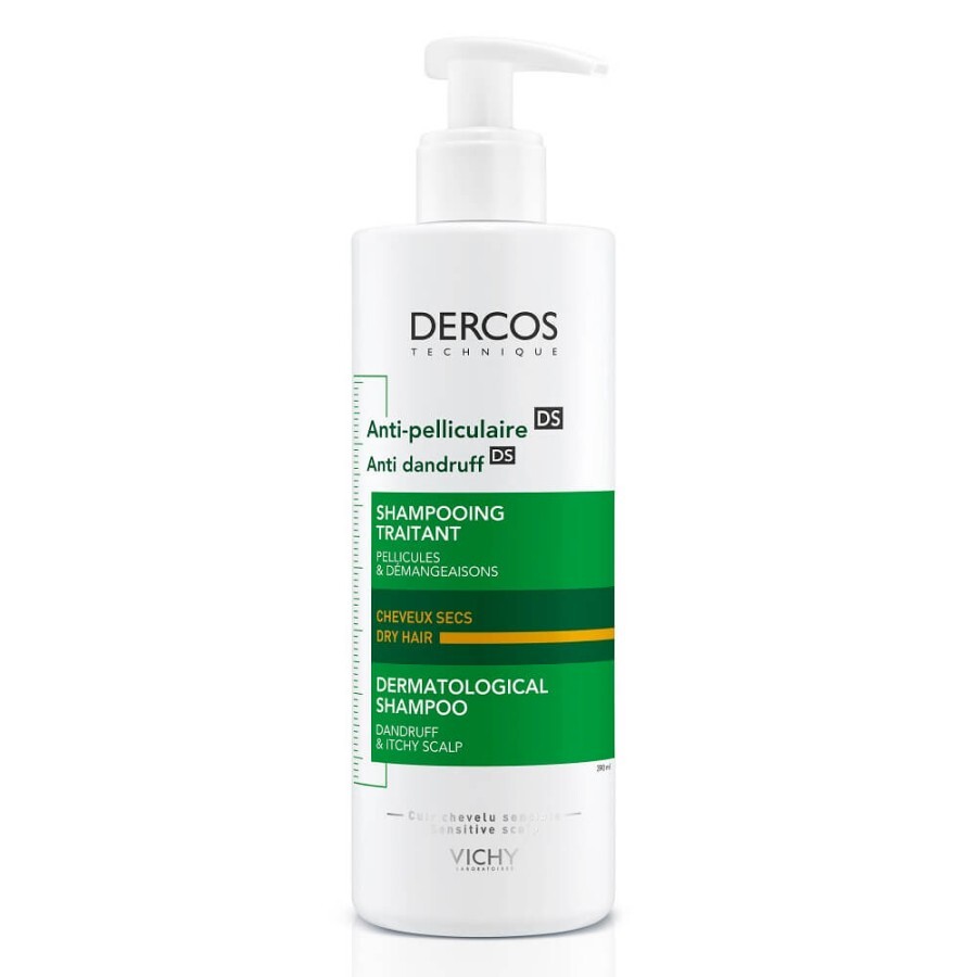 VICHY Dercos Antimatreata sampon par uscat x 390ml