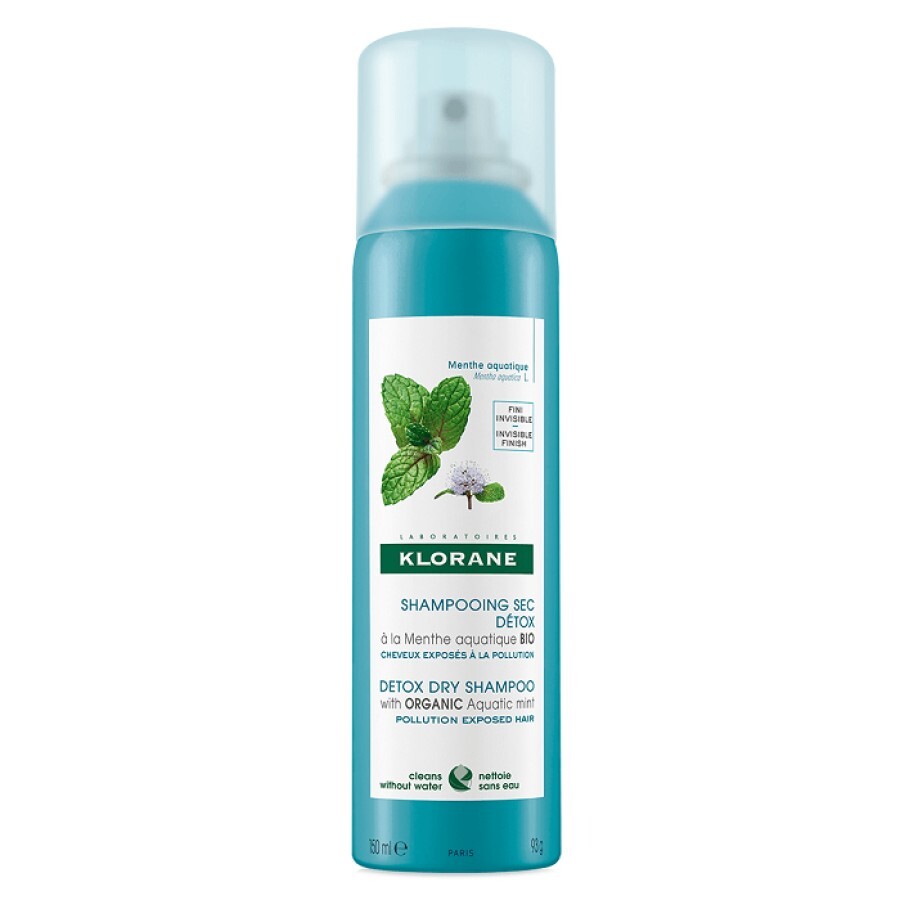 KLORANE Sampon uscat menta x 150ml