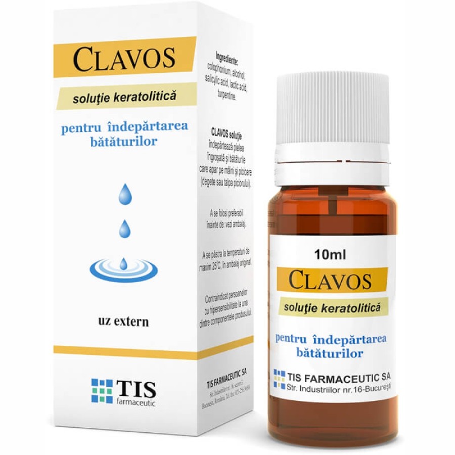 CLAVOS solutie x 10ml