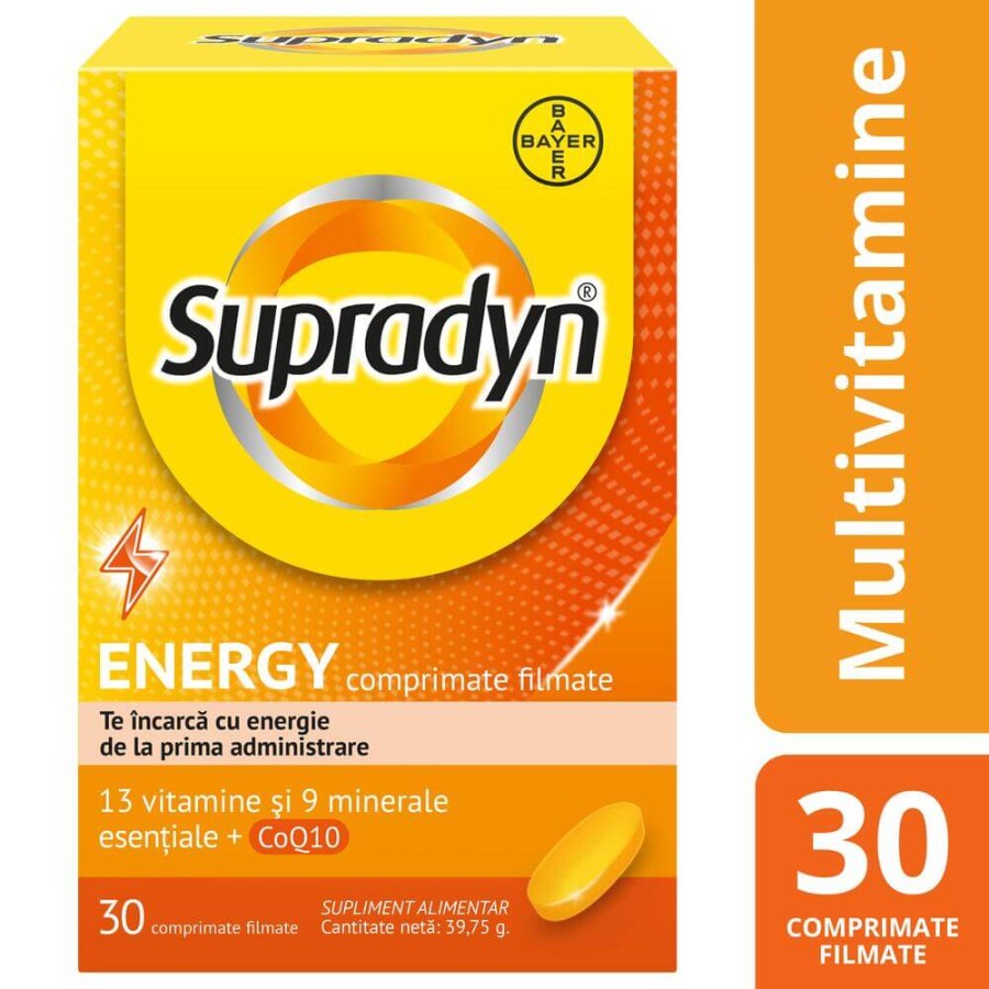 Supradyn Energy Q10 x 30 comprimate
