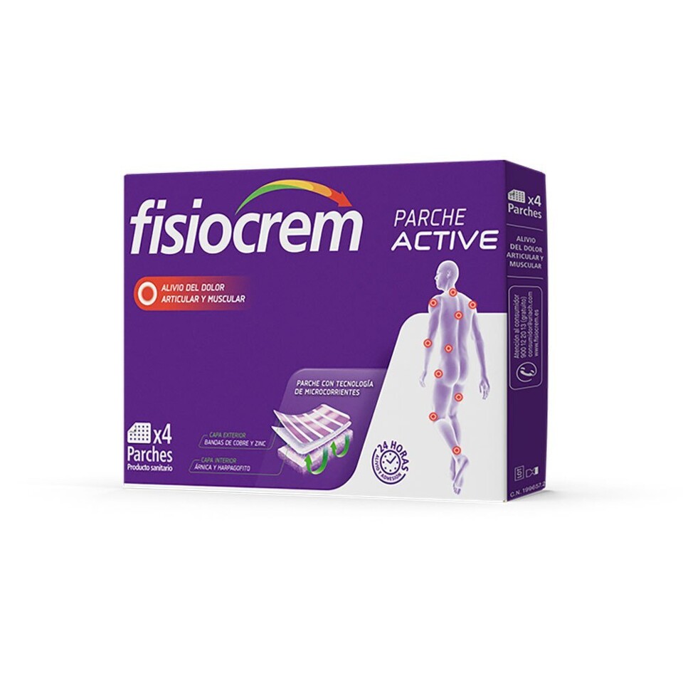 Fisiocrem Parche Active x 4 bucati