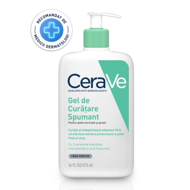 CeraVe Gel de spalare spumant PNG x 473ml