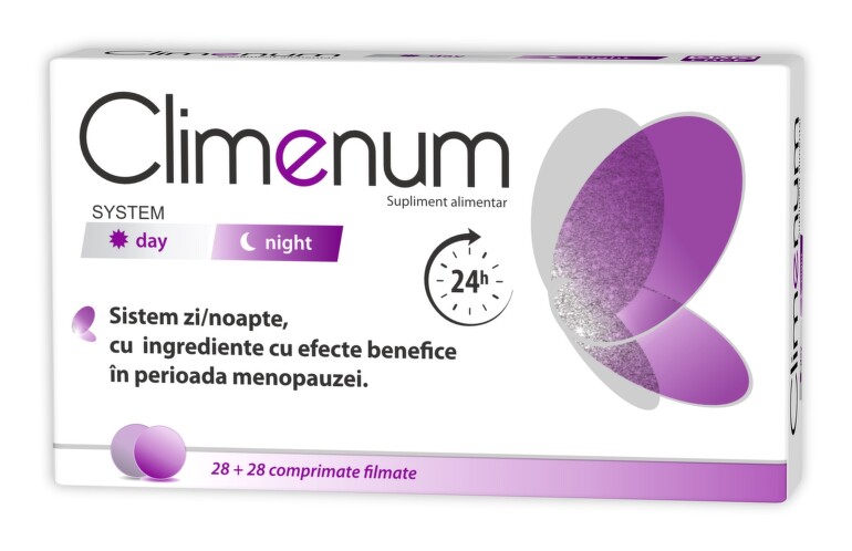 Zdrovit Climenum x 28 comprimate zi + 28 comprimate noapte