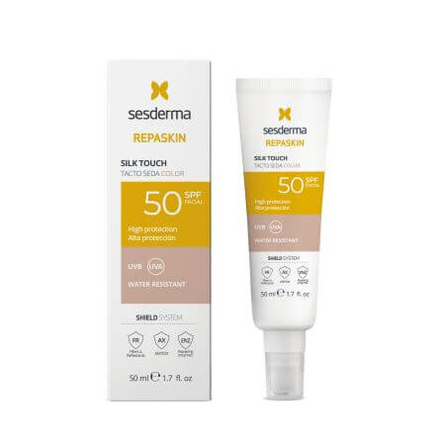 Sesderma Repaskin Silk Touch Crema de fata colorata SPF50+ x 50ml