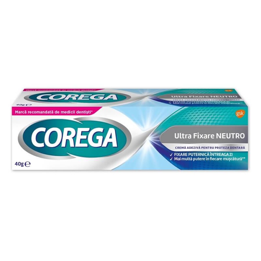 Corega ultra fixare neutro  x 40g