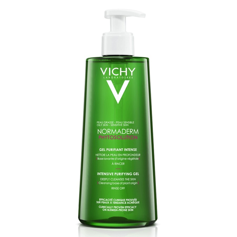 VICHY Normaderm Phytosolution gel de curatare purificator x 400ml
