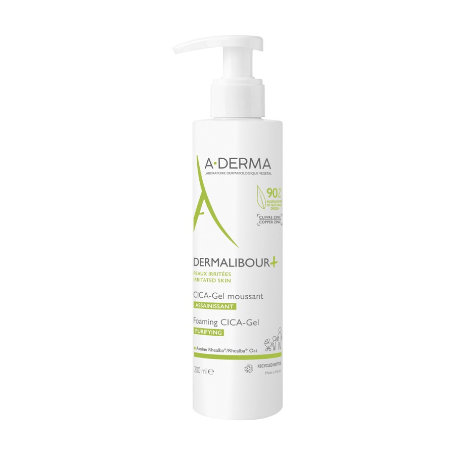 A-Derma Dermalibour+ CICA gel spumant x 200ml