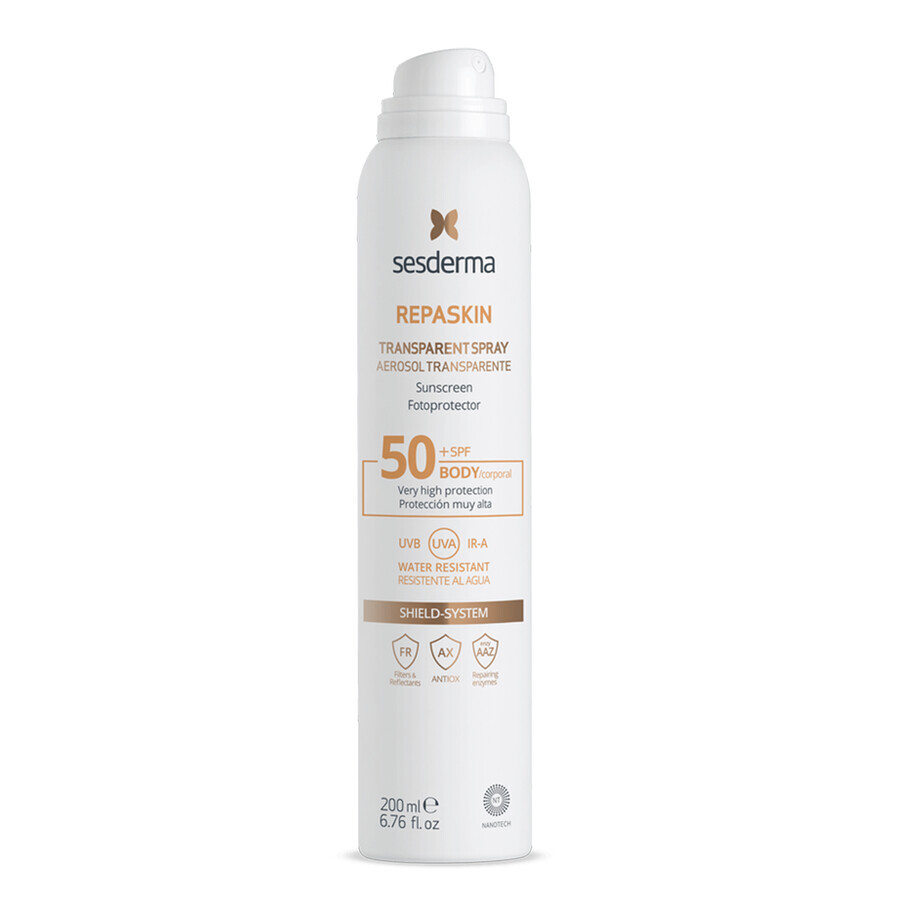 Sesderma Repaskin Spray transparent SPF50+ x 200ml