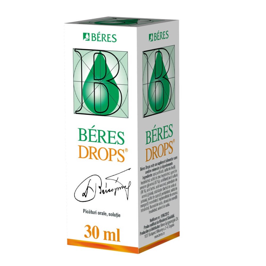 BERES Drops picaturi orale x 30ml