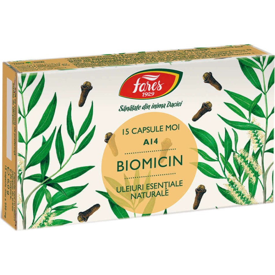 Biomicin x 15 capsule (Fares)