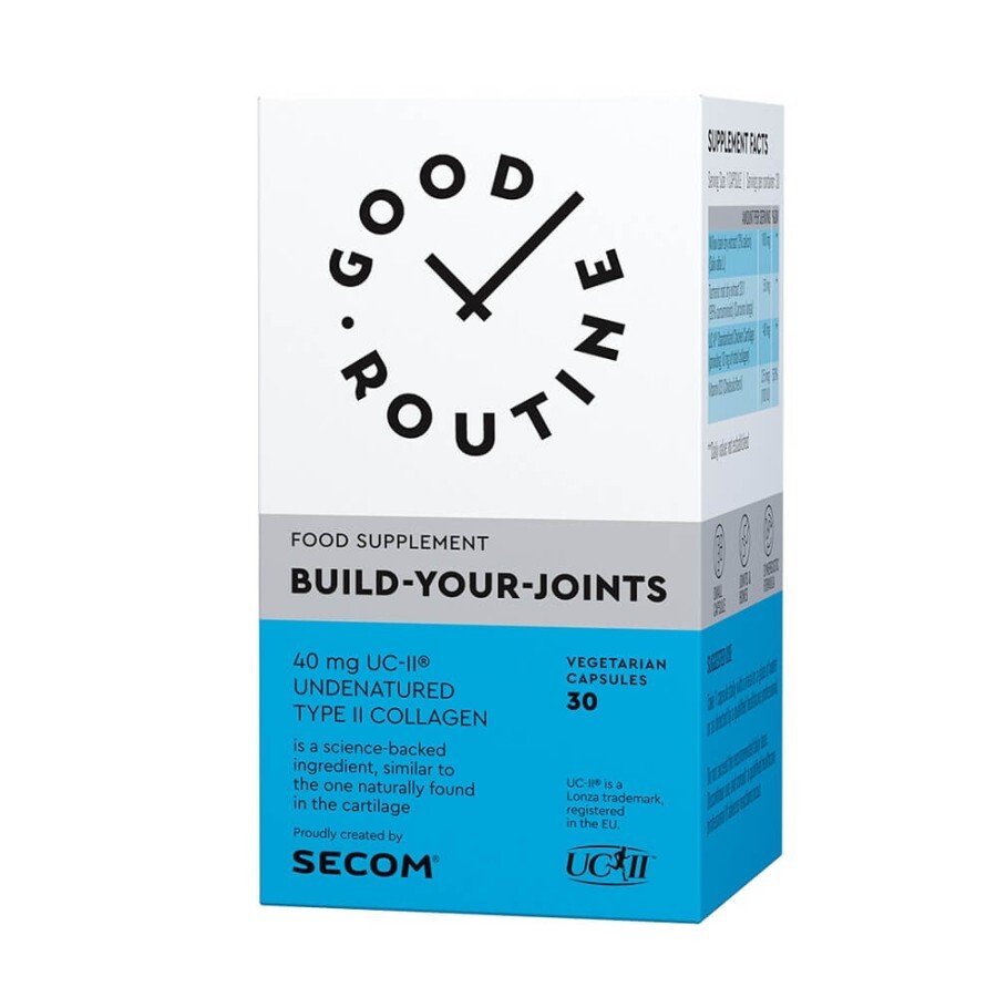 SECOM Build your joints x 30 capsule vegetale (Good Routine)