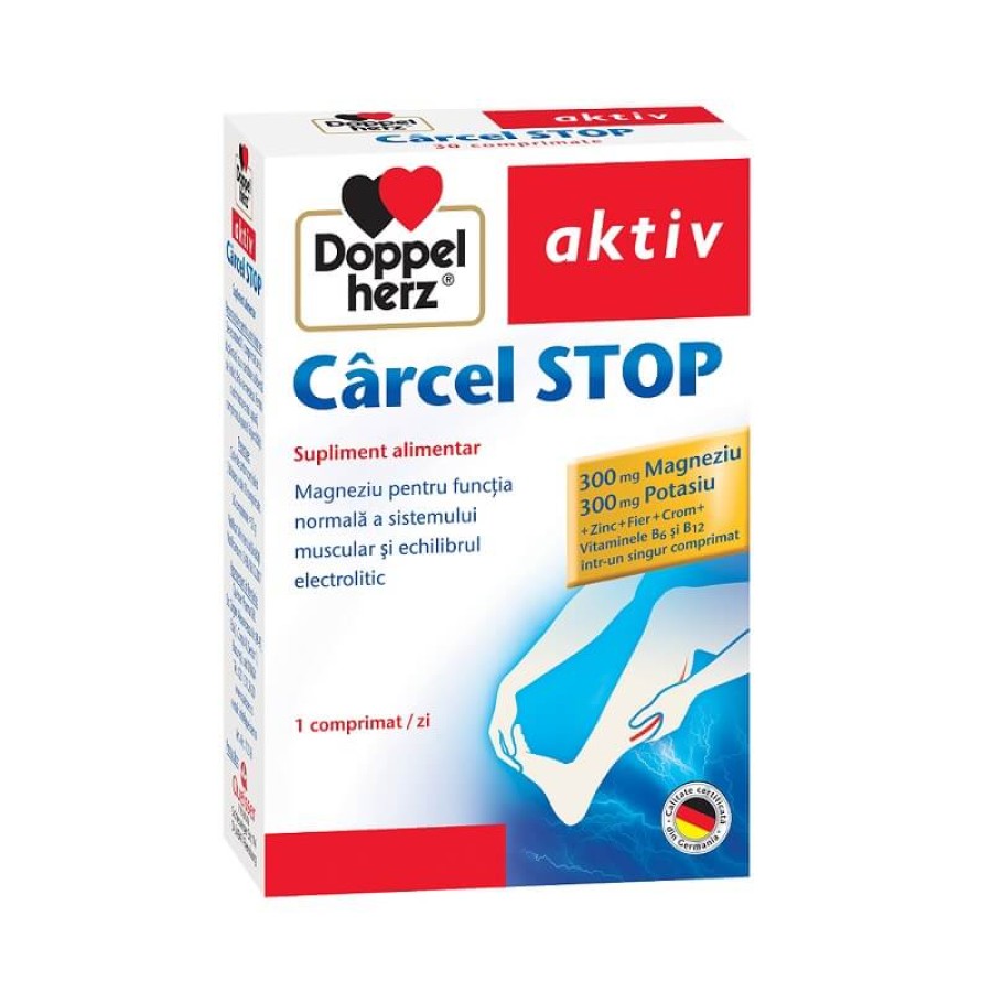 DOPPELHERZ Carcel Stop x 30 comprimate
