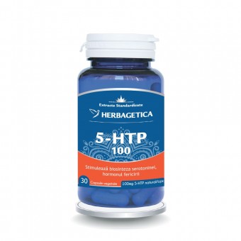 HERBAGETICA 5-HTP 100 Zen forte x 30cps