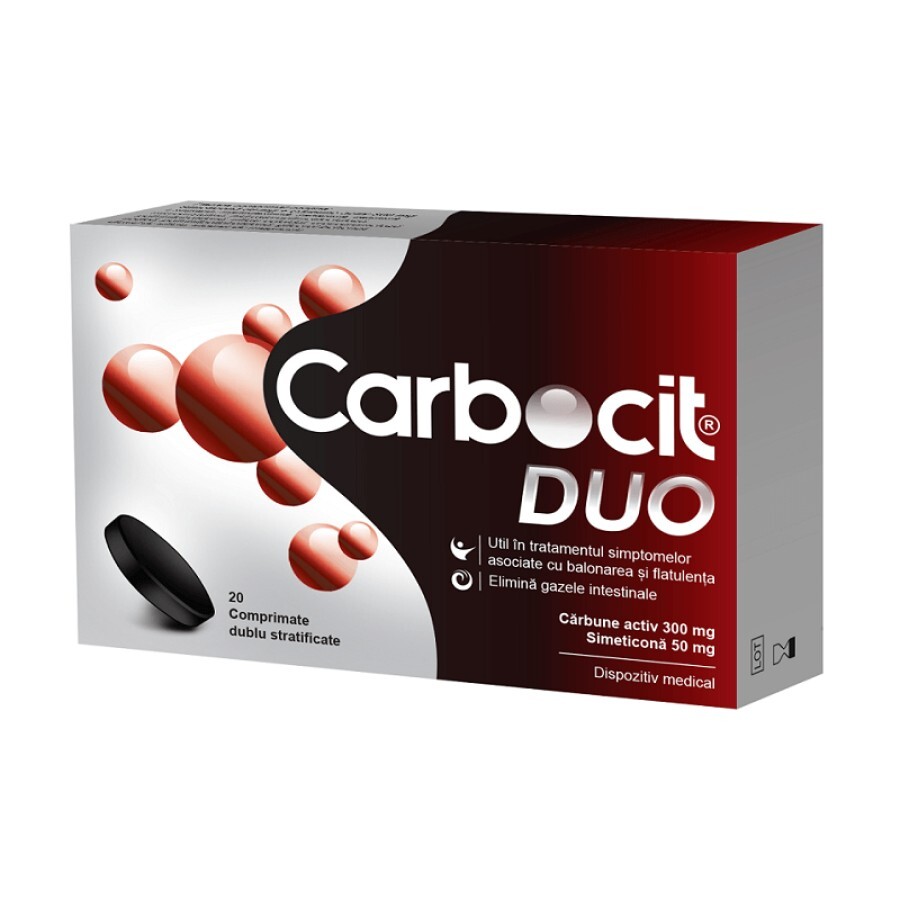 Carbocit Duo x 20 comprimate