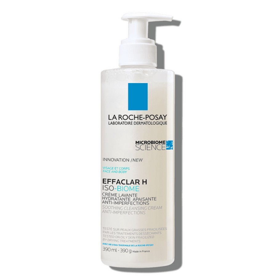 LA ROCHE POSAY Effaclar H ISO-BIOME Crema spalare x 390ml