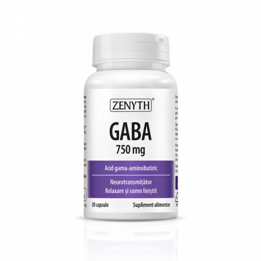 Gaba 750mg x 30 capsule (Zenyth)