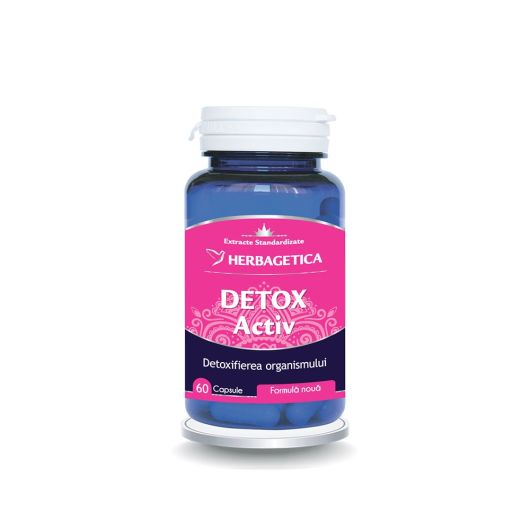 HERBAGETICA Detox Active x 60 capsule