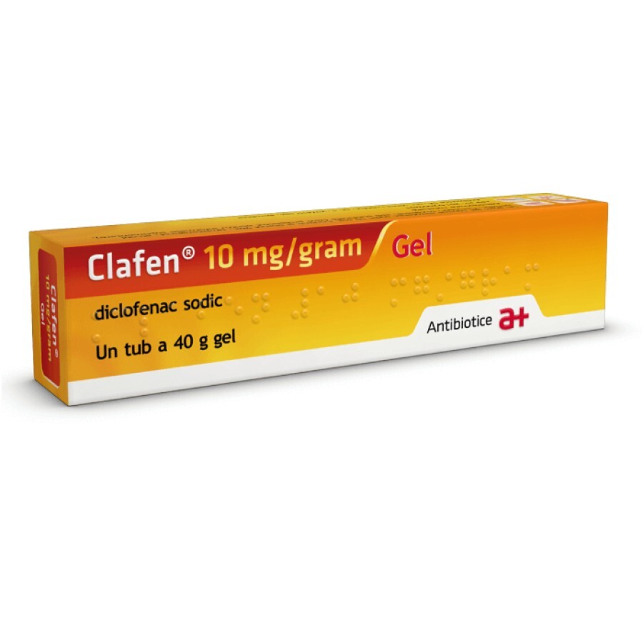 Clafen 1% gel x 40g