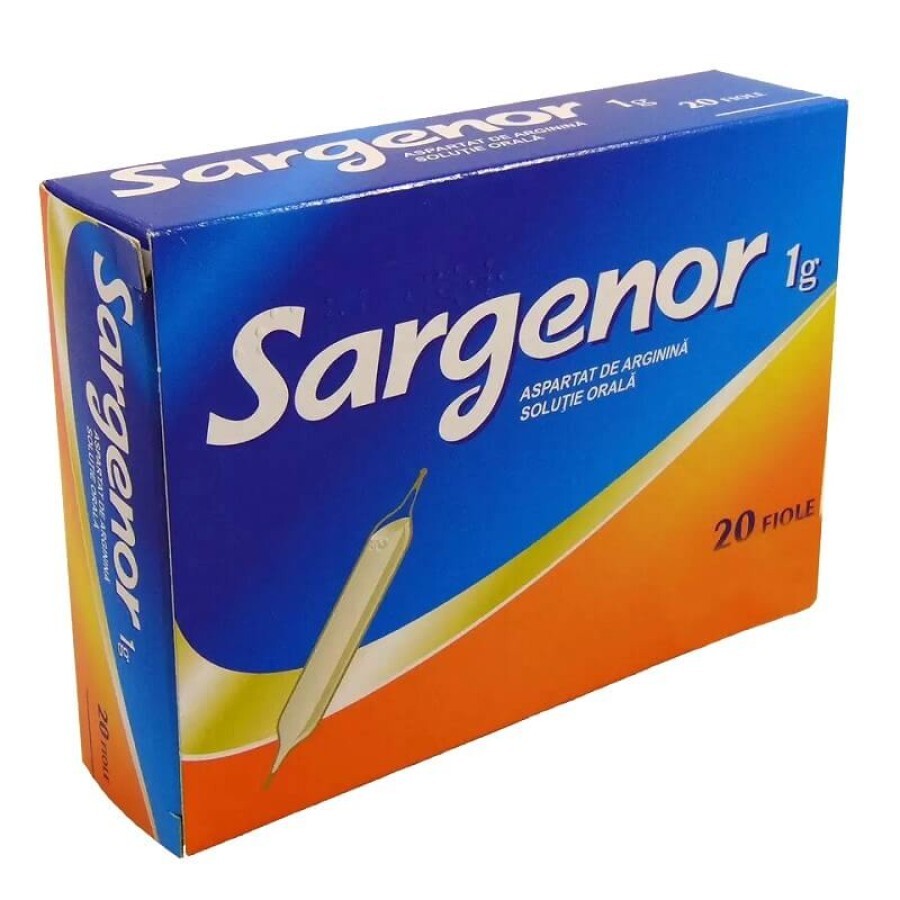 Sargenor 1g/5ml x 20 fiole buvabile Viatris