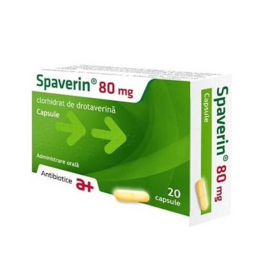 Spaverin 80mg x 20 capsule