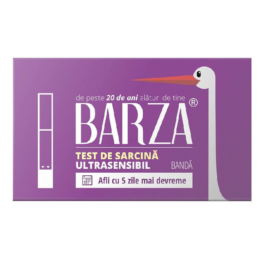 Test sarcina Barza banda ultra sensibil