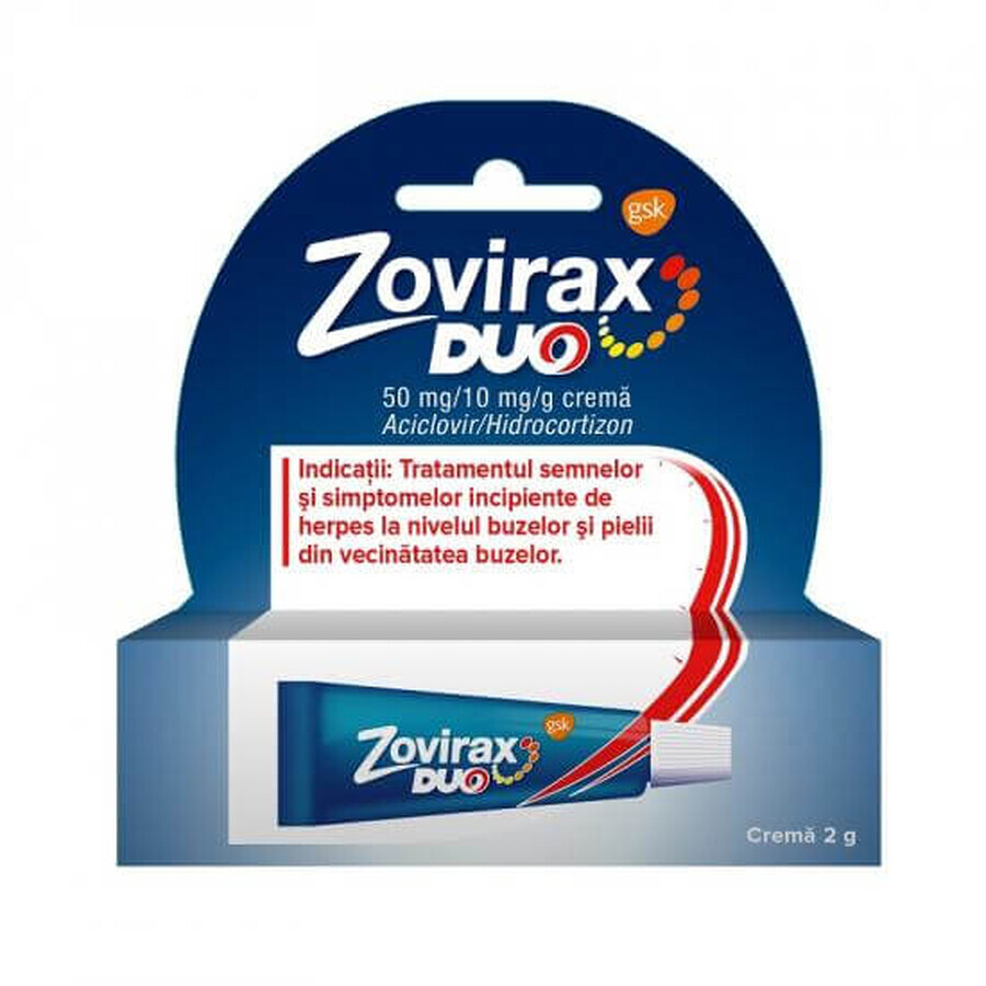 Zovirax Duo crema x 2g