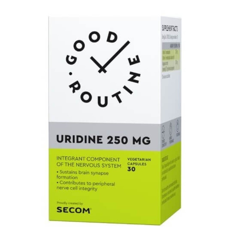 SECOM Uridine 250mg x 30 capsule